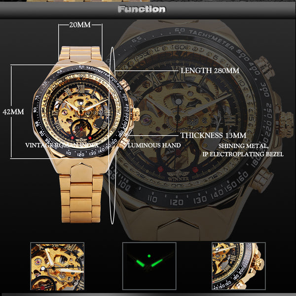 Golden Top Watch
