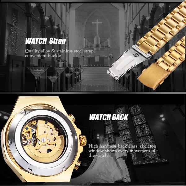 Golden Top Watch