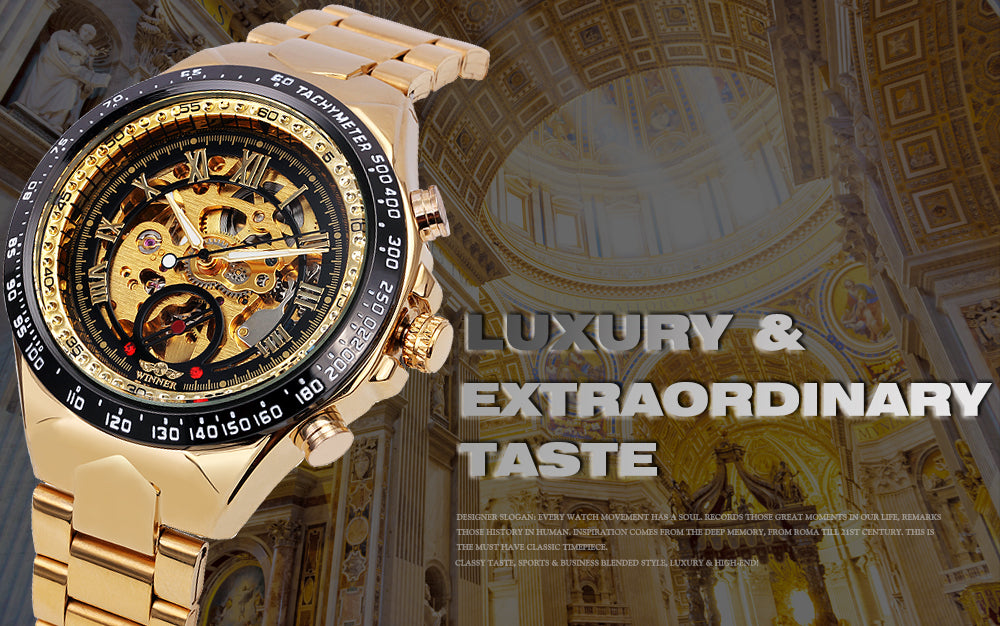 Golden Top Watch