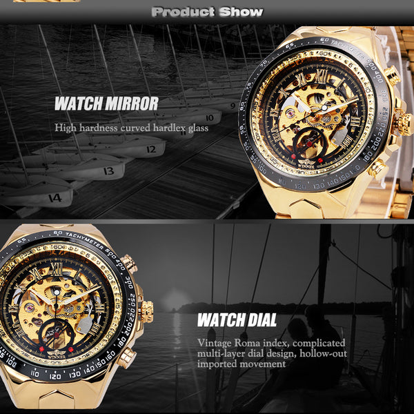Golden Top Watch