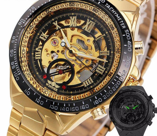 Golden Top Watch