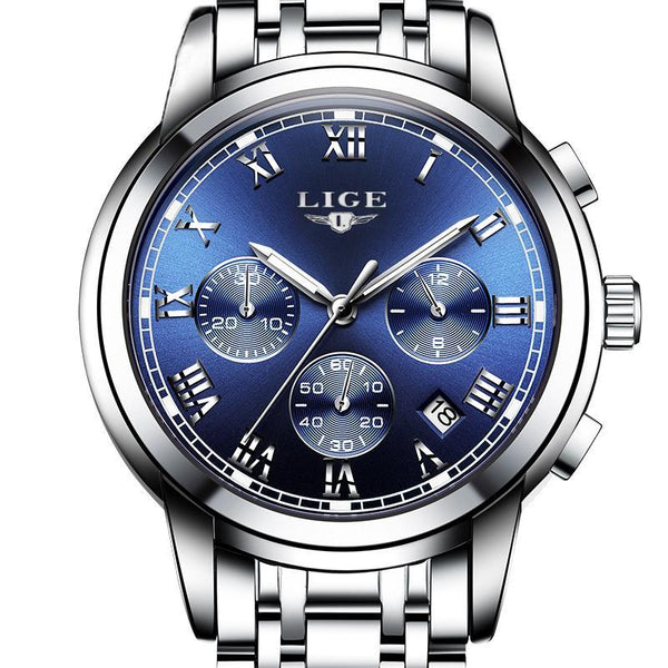 Waterproof Full Steel Men's Watch