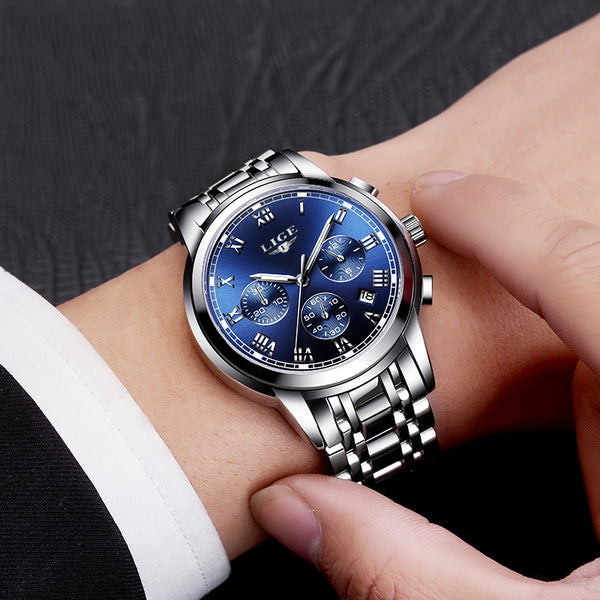 Waterproof Full Steel Men's Watch
