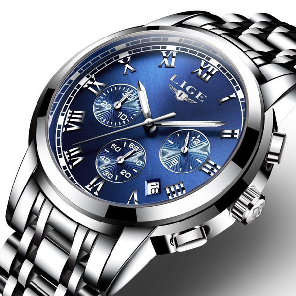 Waterproof Full Steel Men's Watch