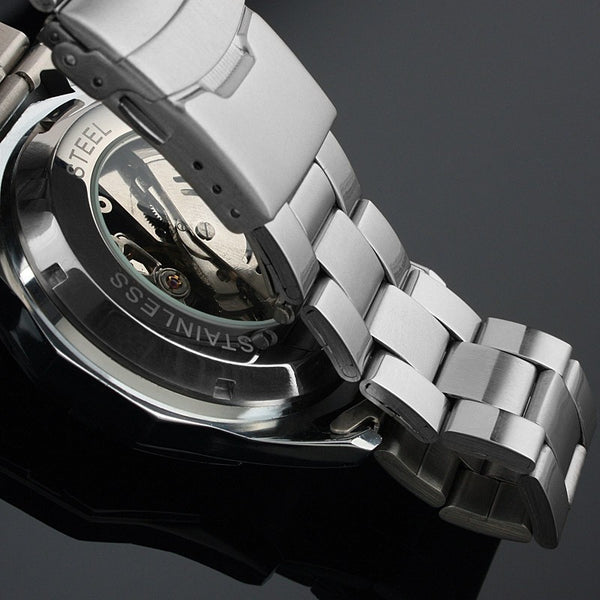 Silver/Gold Mechanical Watch