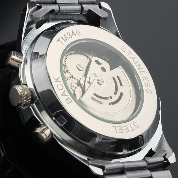 Silver/Gold Mechanical Watch