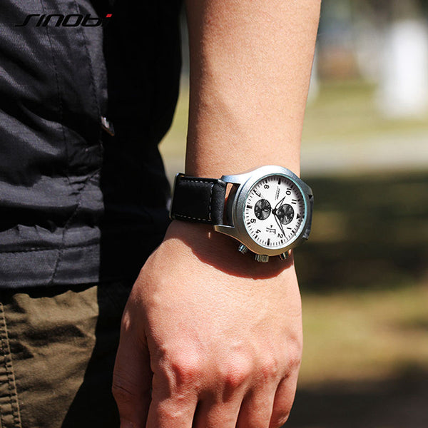 Pilot Quartz Wristwatch