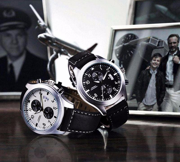 Pilot Quartz Wristwatch