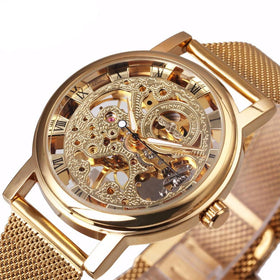 Luxury Golden Mechanical Watch