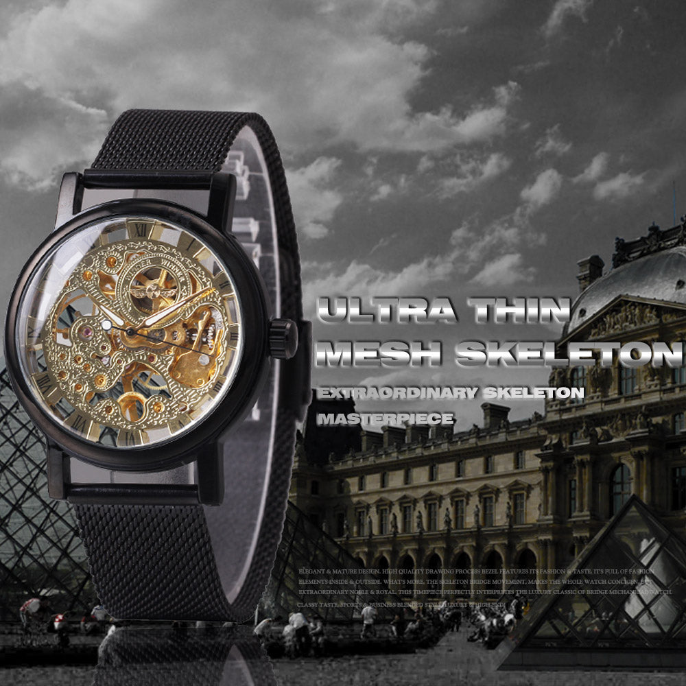 Luxury Golden Mechanical Watch