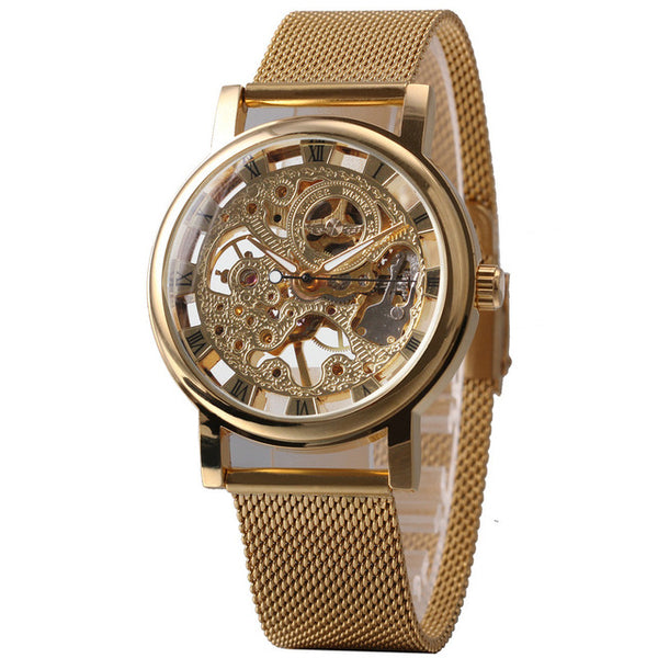 Luxury Golden Mechanical Watch