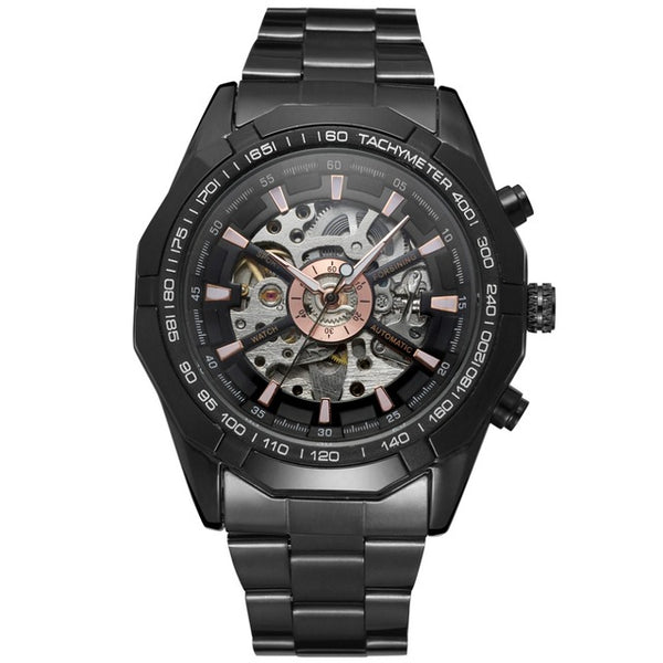 Silver/Gold Mechanical Watch