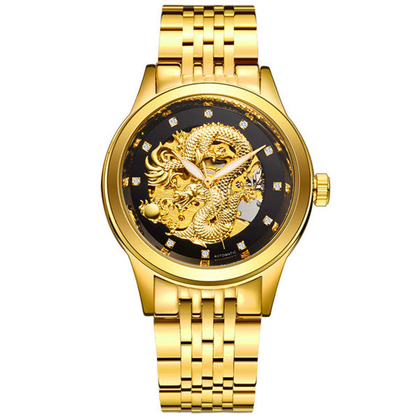 Waterproof Gold Relojes