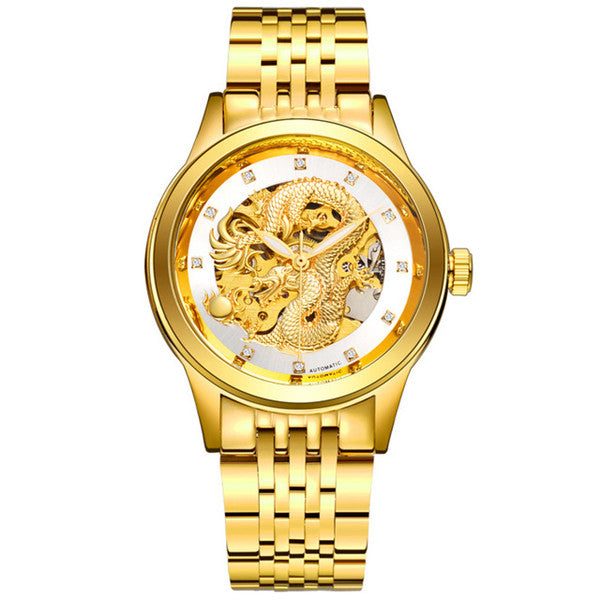 Waterproof Gold Relojes