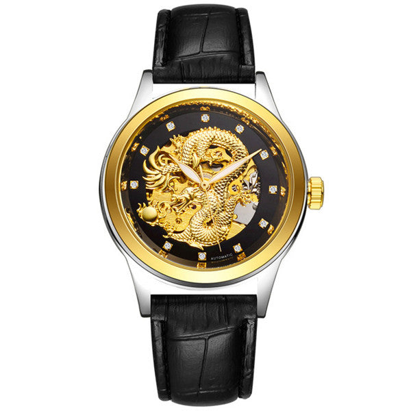 Waterproof Gold Relojes
