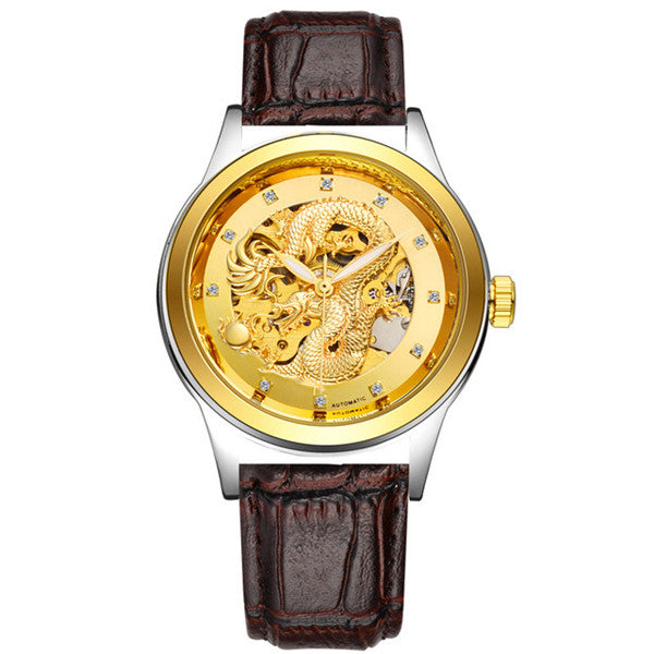 Waterproof Gold Relojes