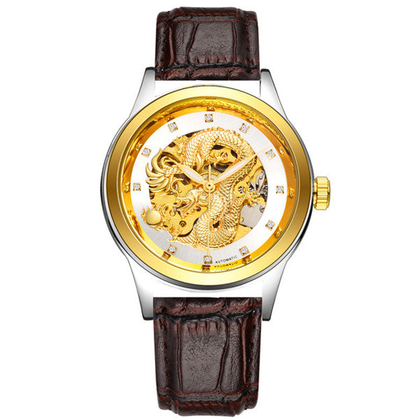 Waterproof Gold Relojes