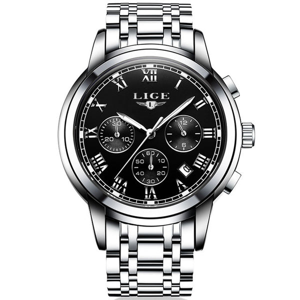 Waterproof Full Steel Men's Watch
