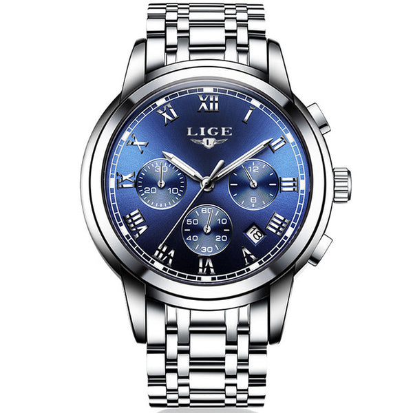 Waterproof Full Steel Men's Watch