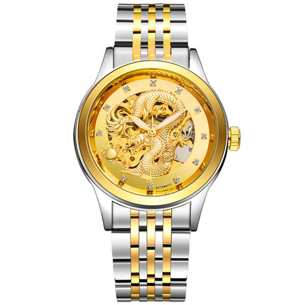 Waterproof Gold Relojes
