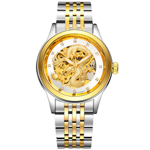 Waterproof Gold Relojes